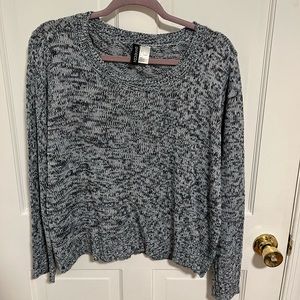 Black and gray sweater, women’s large